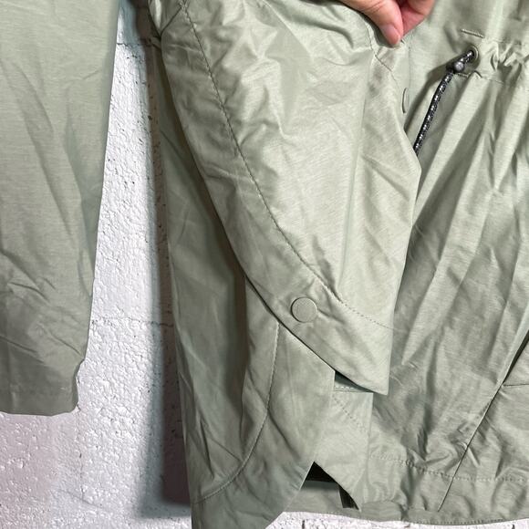 Columbia Women's Lillian Ridge Shell Waterproof Rain Jacket Sage Small - Picture 5 of 11